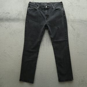 Abercrombie & Fitch Jeans Mens Size 38x32 (37x32 Real) Gray Keenan Straight